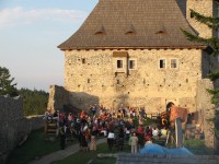 Kašperk; foto: Šerm na hradě, Jana Švejdová