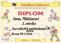 diplom za 2.místo; zdroj: www.mikulov.cz