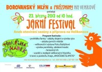 Jarní festival Prázdniny na venkově 2013 láká na nevšední akce