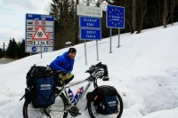 Cesta za východem slunce - Slovensko - překročení hranice