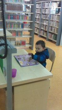dětské oddělení - knihovna