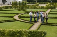 Barokní zahrada na zámku Schloss Gottorf; Copy Right: Gartenträumer im Barockgarten Schloss Gottorf © TASH Jens König