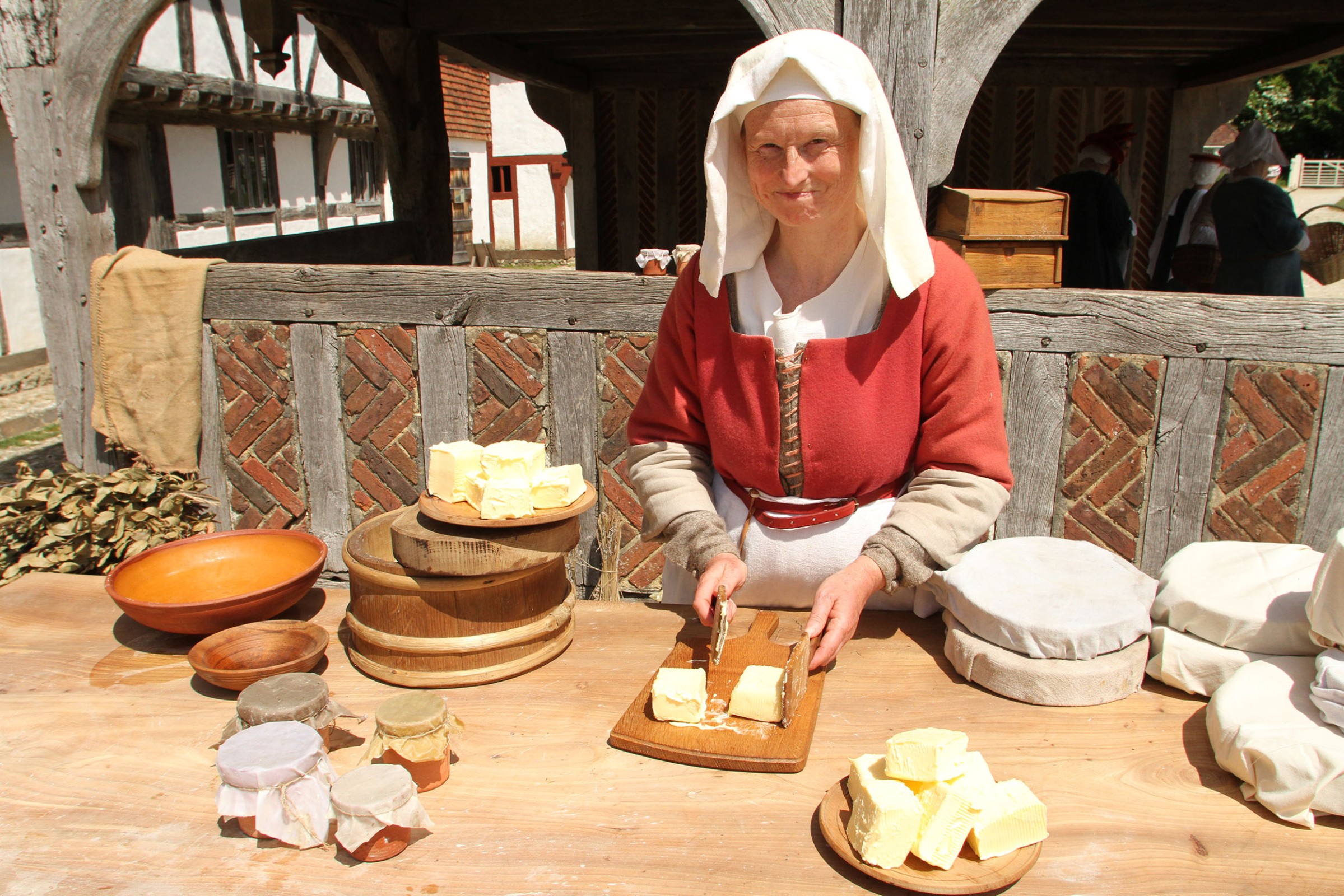 Рут гудман. Ruth Goodman. Сыр Ренессанс. Medieval Farm.