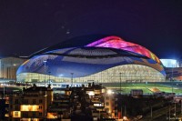 Zimní stadion Bolšoj v Soči (Zdroj: Sochi2014 Tisková kancelář); www.trivago.cz