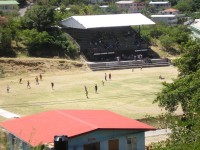 Port Elizabeth - hřiště na kriket a fotbal