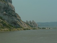 Pevnost Golubac z rumunské strany