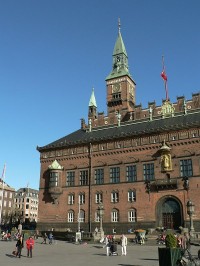 Radniční náměstí v Kodani