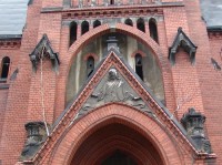Varnsdorf - červený kostel
