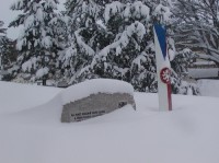 Pomník v Horní Světlé: Památka bitky hraniční stráže s henleinovci pod Luží.