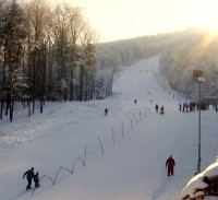 Ski areál Červený kámen u Kopřivnice