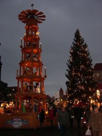 Drážďany - vánoční trhy 2009