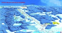 Mapa - ski areál Monínec