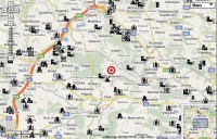 Mapa a bezvadné informace v ní o celé ČR