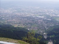 Ještěd- pohled na Liberec