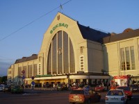 nádraží Kyjev passajirskij.