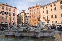 Piazza Navona - Neptunova fontána