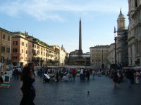 Piazza Navonna - Fontána čtyř řek