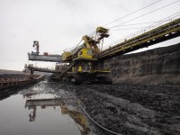 Důl ČSA - Uhelné rypadlo KU 300