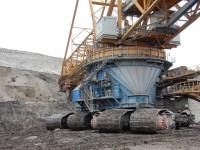 Důl Bílina - Skrývkový velkostroj K 2 000