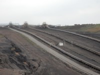 Důl Nástup Tušimice - Dálková pásová doprava