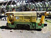 Důlní mechanizace ve venkovní expozici