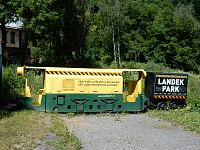 Důlní mechanizace ve venkovní expozici