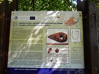 Informační tebule na naučné stezce