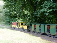 Důlní vláček pro turisty