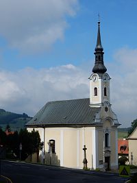 Hukvaldy - Kostel sv. Maxmiliána