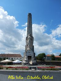 Alba Iulia - Citadela, Obelisk