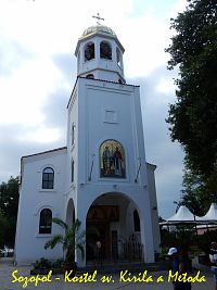 Sozopol - Kostel sv. Kirila a Metoda