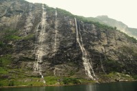 Geirangerfjord - vodopád 7 sester