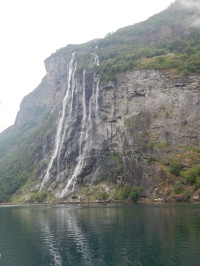 Geirangerfjord - vodopád 7 sester