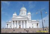 Finsko - Helsinki, Tuomiokirko - hlavní evangelická katedrála