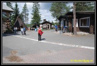 Finsko - Rovaniemi, Napapiiri - Finský severní polární kruh, sídlo Santa Clause 66° 32' 35'' N