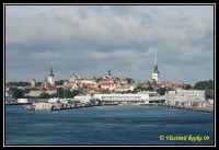 Estonsko - Tallinn, staré město z přístavu