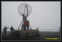 Norsko - Nordkapp, čekání na půlnoční slunce