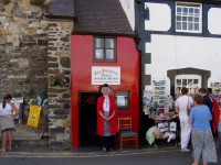 Conwy - Nejmenší dům ve Velké Británii