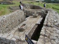 Housesteads Roman Fort - Latríny v kasárnách