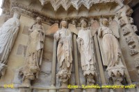 Reims - Katedrála, usmívající se anděl