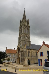 Arromanches - Kostel sv. Petra