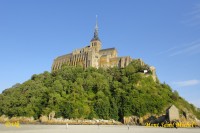 Mont Saint Michel - Ze zadu