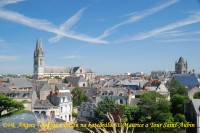 Angers - Pohled z hradu