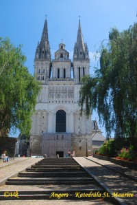 Angers - Katedrála St. Maurice