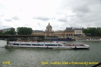 Paris - Lodě na Seině a Francouzský institut