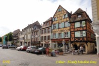 Colmar - Alsaské hrázděné domy