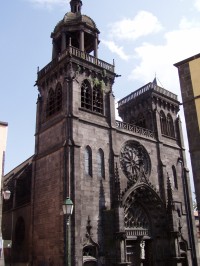 Riom - kostel Notre Dame du Marthuret