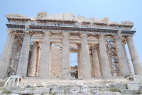 Parthenon přední pohled