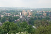 Pohled z Piastovské věže