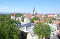 Tallinn - Pohled na staré město